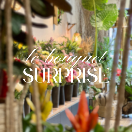 Le bouquet surprise
